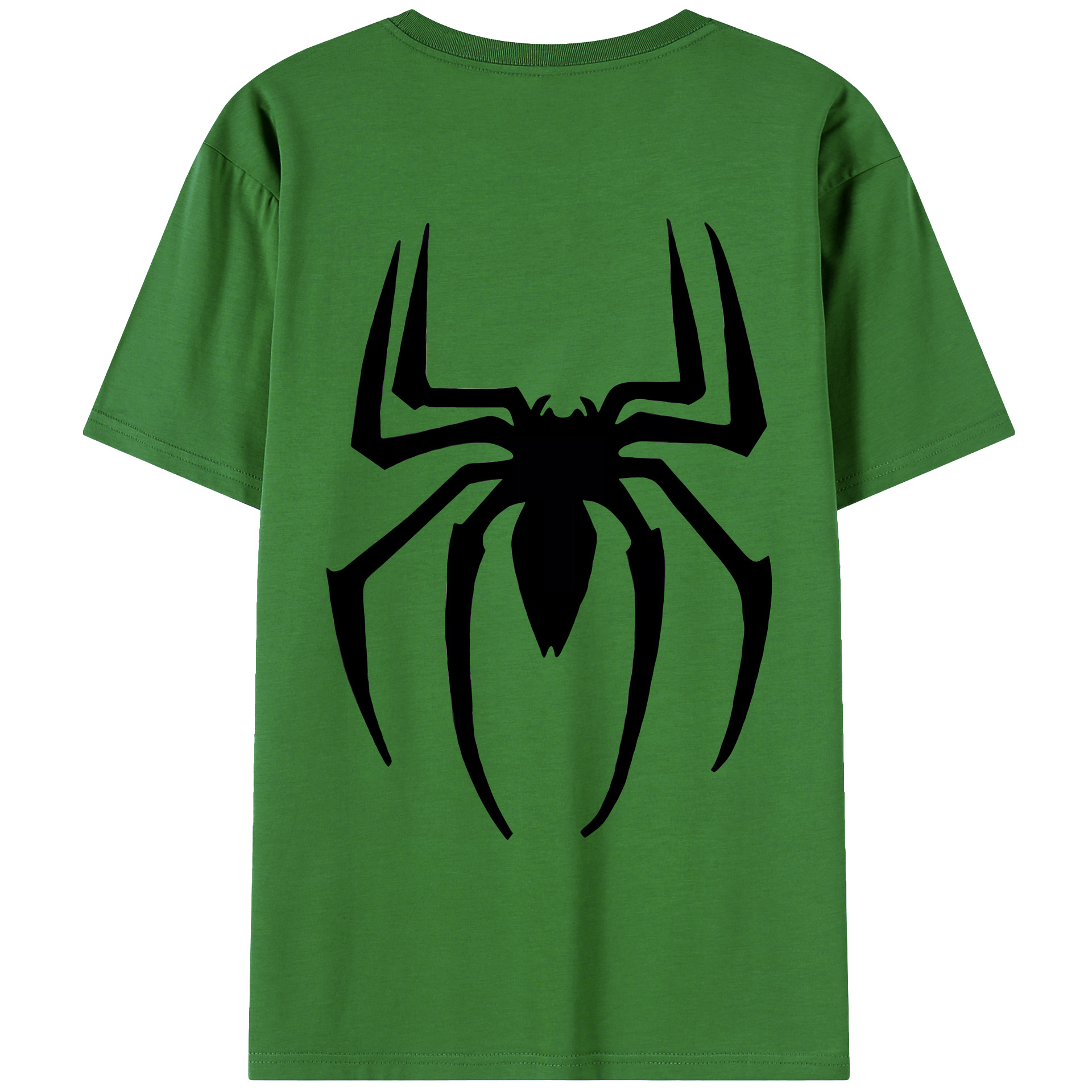 （画像用） Spider Man スパイダーマン レディース半袖Tシャツ(バックプリント)